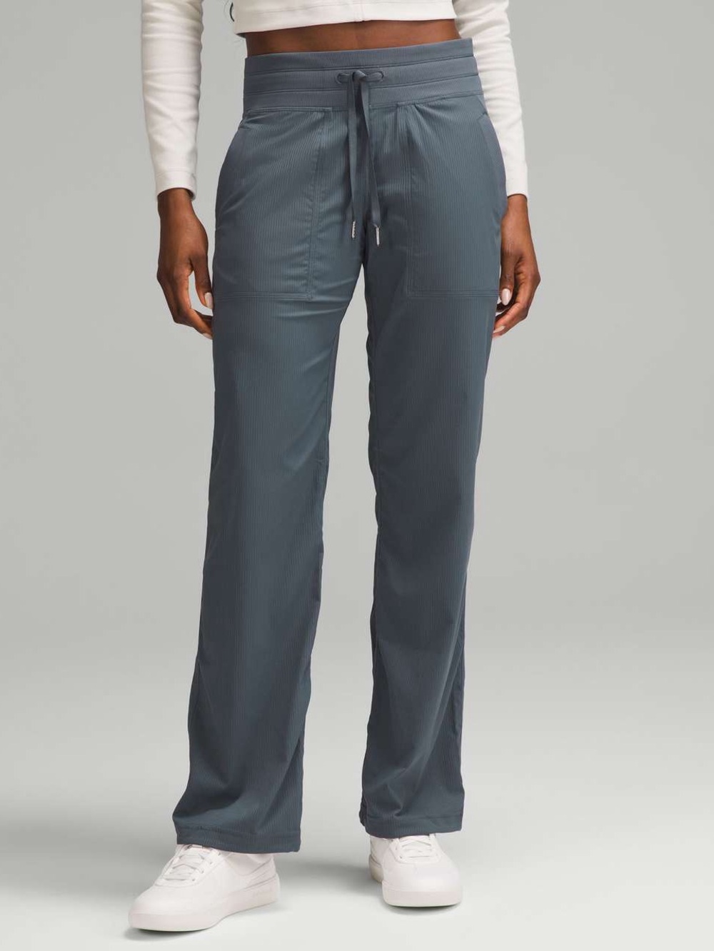 Lululemon Dance Studio Mid-Rise Pant *Regular in Oil Grey Size 8